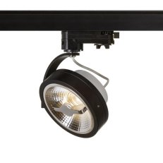 KELLY LED pro tříokr. lištu černá 230V LED 12W 24° 3000K RENDL R12339