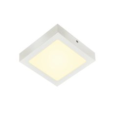 SENSER 18, Indoor, stropní LED svítidlo hranaté, bílé, 3000K    SLV 1003018