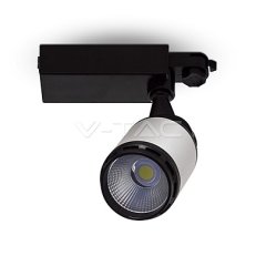 25W LED track Light Black/White Body War