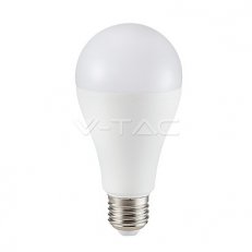 LED žárovka V-TAC 15W E27 A65 Plastic White VT-215