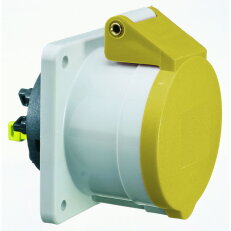 Zásuvka vestavná 32A 5p 110V IP44 4h Quick-Connect BALS 13714