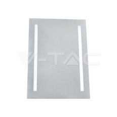 4W LED Mirror Light Rectangle Chrome Wit