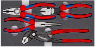 Sada kleští v pěnové vložce KNIPEX 00 20 01 V15