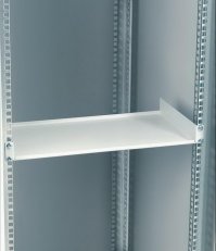 19'' shelf fixed, front 2U RAL7035 lightgrey SCHRACK HDCR100587