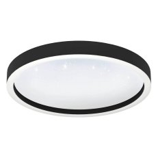 Stropní svítidlo MONTEMORELOS-Z LED-ZIG-RGB/CCT 420 černá/STAR 17,8W EGLO 900411