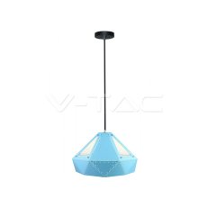 Závěsné svítidlo V-TAC Pastel Prism Blue 310x180 mm VT-7310