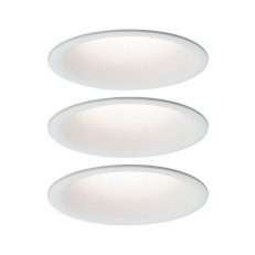 Vestavné svítidlo LED Cymbal 3x6,8W bílá mat proti oslnění stmívatelné 934.15