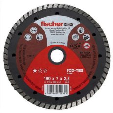 Diamantový kotouč turbo na beton FCD-TES 180x2,2x22,23 DIA FISCHER 512864