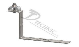 DT TECHNIC 420112 PV 22 ap Al Podpěra vedení pod šindel, eternit a tašky