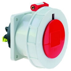 Zásuvka vestavná 16A 4p 400V IP67 6h Quick-Connect BALS 13726