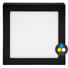 SMD panel přisazený 30x30cm, 25W, CCT, IP44, 22 ECOLITE LED-CSQ-CCT/25W/CR