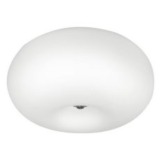 Nástěnné/stropní svítidlo OPTICA d350 matný opál/matný nikl 120W IP20 EGLO 86812