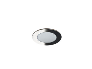 Pevný LED podhled SPOTLIGHT IP65 ROUND bodovka, stříbrná teplá PANLUX PN14100023