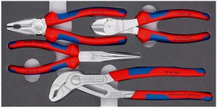 Sada kleští v pěnové vložce KNIPEX 00 20 01 V17