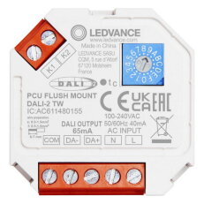 PCU FLUSH MOUNT DALI-2 TW          LEDV