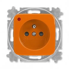 ABB Reflex Zásuvka s ochranou před přepětím bezšroubová oranžová 5599B-A02357 P