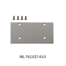 McLED ML-762.027.43.0 Koncovka pro NB bez otvoru, kovová, 1 ks