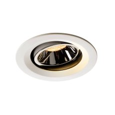 NUMINOS MOVE DL M vnitřní LED zápustné stropní svítidlo bílá/chrom 2700K 55°