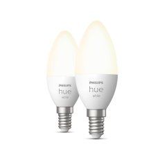 Philips Hue White LED žárovka svíčka 5.5W 470lm ( 40W) E14 (2ks)