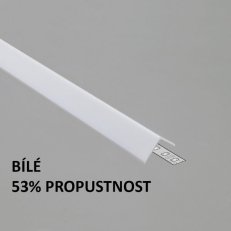 FKU-PL16-KLIK-2M-W Plexi L16 KLIK bílé hranaté pro FKU65, 2m FK TECHNICS 4738035