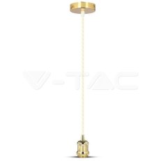 Závěsné svítidlo V-TAC holder Matt Gold VT-7555