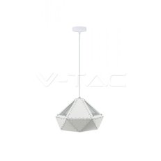 Závěsné svítidlo V-TAC Pastel Prism White 310x180 mm VT-7310