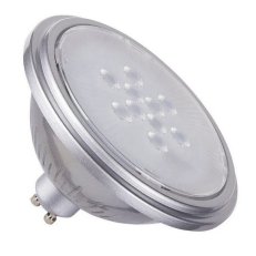 QPAR111 GU10, LED světelný zdroj stříbrný 7 W 2700 K CRI 90 40°    SLV 1005294