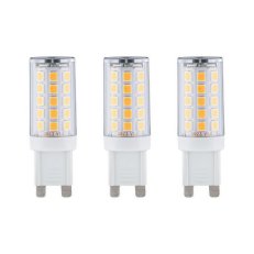 LED 3ks-sada Non Dim G9 230V 3x2,5W 2700K čirá PAULMANN 28808