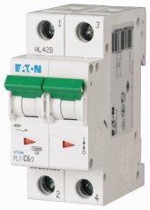 Jistič Eaton PL7-B6/2 6A 2-pólový (10kA) 262761