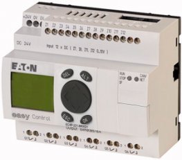 Eaton 106393 Řídicí relé easyControl,provedení s displejem,12 DI(4 AI),6 RO