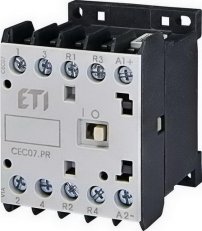 Miniaturní stykač ETI CEC07.PR-230V-50/60Hz 4p 2xNO+2xNC 18A(AC1)/7A(AC3 400V)