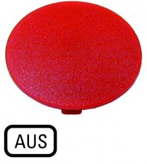 Eaton M22-XDP-R-D5 Tlačítková výplň do hřibového tlačítka, Aus, červená