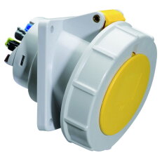 Zásuvka vestavná 32A 4p 110V IP67 4h Quick-Connect BALS 12846