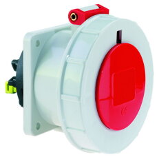 Zásuvka vestavná 16A 5p 400V IP67 6h Quick-Connect BALS 13732