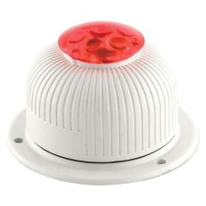 Houkačka s optickou signalizací BABYSAI LED 24 V, AC, IP43, 90 dB, trvalý tón