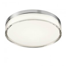 Stropní svítidlo FRISBI PL LED 18W 3000K/4000K D280 IP44 CH REDO 01-3728