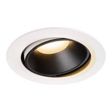 NUMINOS MOVE DL XL vnitřní LED zápustné stropní svítidlo bílá/černá 2700K 40°