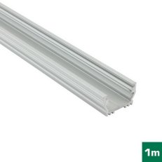 AL profil FKU20 BCD/U pro LED, bez plexi, 1m, elox FK TECHNICS 4737717