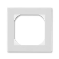 LEVIT Jednorámeček s otvorem 55x55 šedá/bílá ABB 3901H-A05510 16
