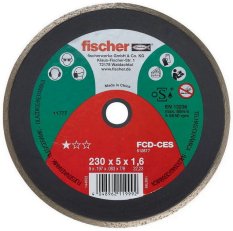 Diamantový kotouč na keramiku FCD-CES 230x1,6x22,23 DIA FISCHER 512877