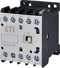 Miniaturní stykač ETI CEC012.PR-230V-50/60Hz 4p 2xNO+2xNC 22A(AC1)/12A(AC3 400V)