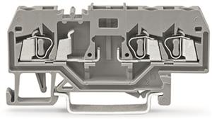 3vodičová základní svorka na DIN lištu 35x15/35x7,5 2,5mm2 šedá WAGO 280-610