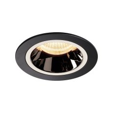 NUMINOS DL M vnitřní LED zápustné stropní svítidlo černá/chrom 2700K 40°