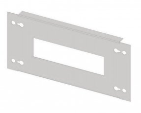 Panel přístrojový 1G3, plechový SCHRACK IL051103-H