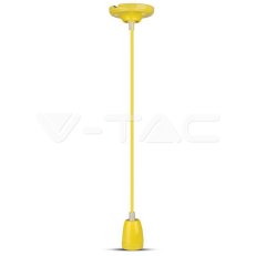 Porcelain Lamp Pendant Yellow,  VT-7998