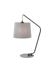 Stolní lampa KERMIT VE 1x42W E27 BLACK/GREY REDO 01-3076