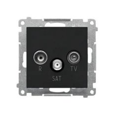 TASP.01/149 Zásuvka anténní R+TV+SAT prů