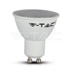 LED žárovka V-TAC 4.5W GU10 Plastic Milky Cover RGB + WW + CW VT-5164