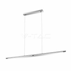 Závěsné svítidlo V-TAC 24W Designer Sleek Chrome Natural White VT-7024