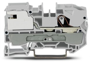 svorka pro vyrovnání potenciálů 10mm2 Push-in CAGE CLAMP šedá WAGO 2010-7111